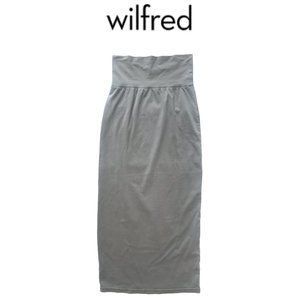 Wilfred GREY TUBE Stretchy Pencil MAXII Skirt! Size MEDIUM!